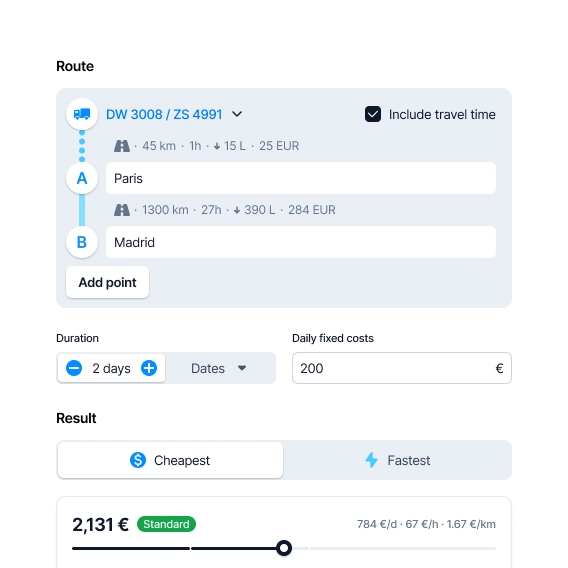 Order calculator