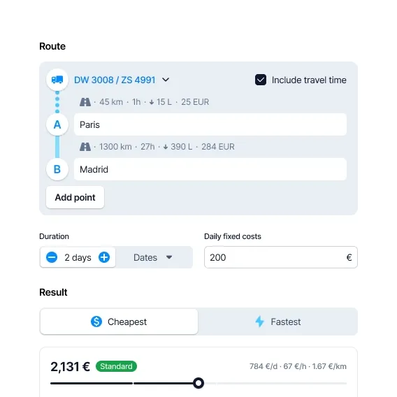 Order calculator