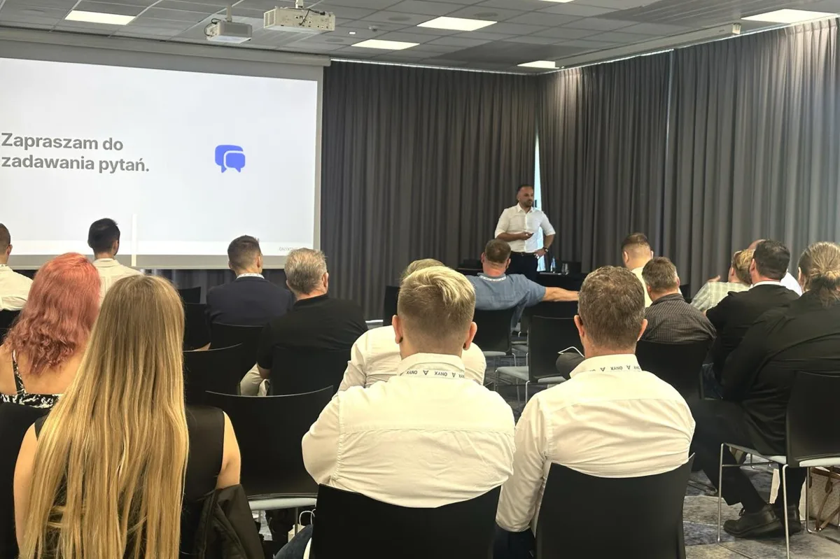Meeting with carriers in a conference room